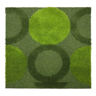 Cairpéad Lawn Saorga Spliced agus Comhcheangailte